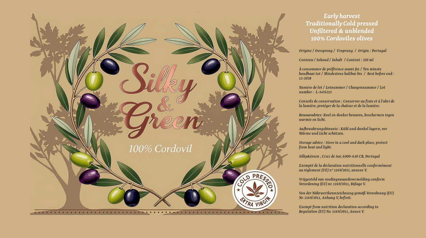 Silky & Green etiket